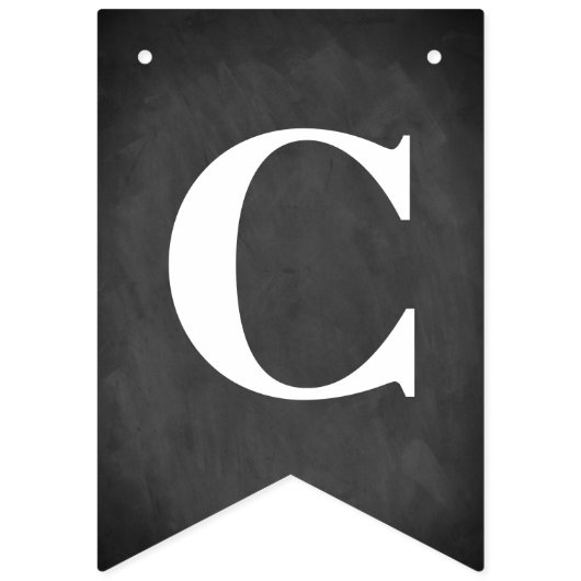 Anpassbare KLASSE 2021 Simulated Chalkboard Wimpelkette (Zweite Fahne)