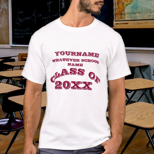 Anpassbare Klasse von Shirts