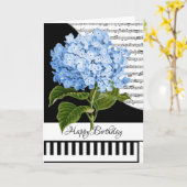 Anpassbare Klavierkarte Karte (Gelbe Blume)