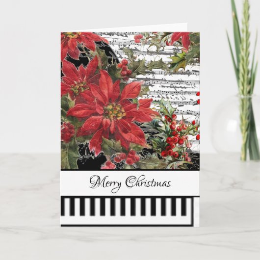 Anpassbare Klavierkarte Karte (Vorderseite)