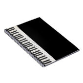 Anpassbare Klaviertastatur Notizblock (Rechte Seite)