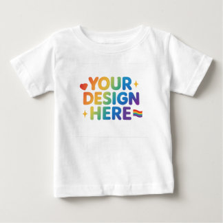 Anpassbare Kleidung | SIE HABEN HIER GESCHRIEBEN Baby T-shirt