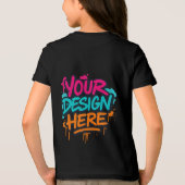 Anpassbare Kleidung | SIE HABEN HIER GESCHRIEBEN Tri-Blend Shirt (Rückseite)