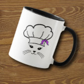 Anpassbare kleine Cat Master Koch-Tasse Tasse