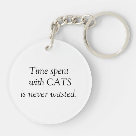 Anpassbare Kleinigkeit Schlüsselanhänger (Rückseite)