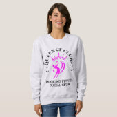 Anpassbare KÖNIGIN VON CLUBS Women's Golf Sweatshirt (Vorne ganz)