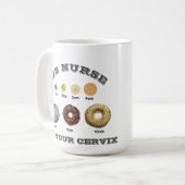 Anpassbare Krankenschwester/Hebamme/ObstetricsGynä Kaffeetasse (Vorderseite Links)