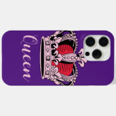Anpassbare Kronen für Königinnen Case-Mate iPhone Hülle (Rückseite (Horizontal))