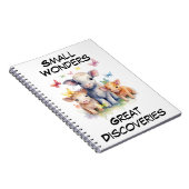 Anpassbare Kühe und Schmetterlinge Notizblock (Rechte Seite)