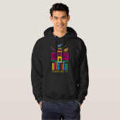 Anpassbare Kunst Hochschule Kreatives Gebäude Hoodie (Vorne ganz)