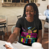 Anpassbare Kunst Hochschule Kreatives Gebäude T-Shirt