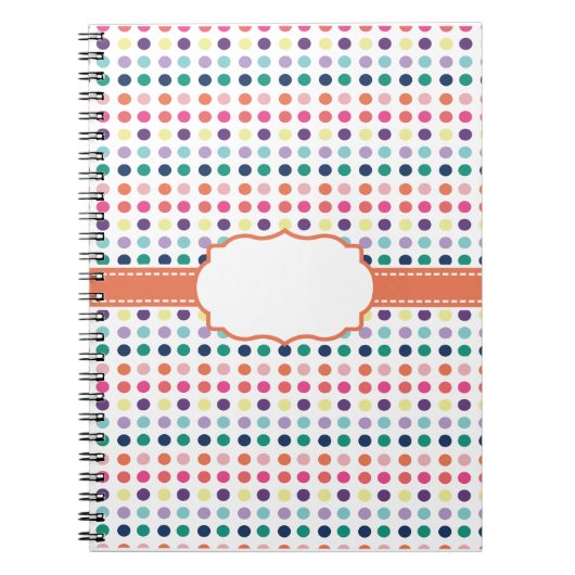 Anpassbare Label Subject Notebook-Planner für das  Notizblock (Vorderseite)