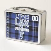 Anpassbare Lacrosse LAX Lunch Box (Vorderseite)