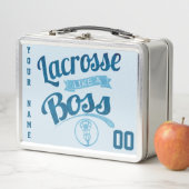 Anpassbare Lacrosse wie eine Boss-Lunch-Box Metall Brotdose (Beispiel)