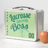 Anpassbare Lacrosse wie eine Boss-Lunch-Box Metall Brotdose (Beispiel)