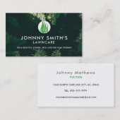 Anpassbare Landschaften an Slogans Business Cards Visitenkarte (Vorne/Hinten)