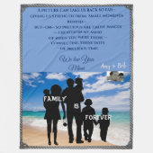 Anpassbare LargeThrow - Geschenkideen für Liebhabe Fleecedecke (Vorderseite)