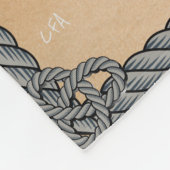 Anpassbare LargeThrow - Geschenkideen für Liebhabe Fleecedecke (Ecke)