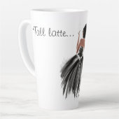 Anpassbare Latte-Tasse-Latte-Tasse Milchtasse (Linke Ecke)