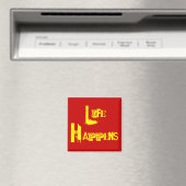 Anpassbare "Lebensläufe" Magnet (In Situ (Geschirrspüler))