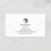 Anpassbare Lebensmittelkekse schließen Visitenkarte (Rückseite)