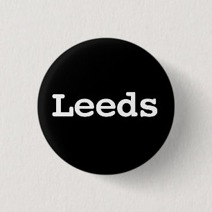 Anpassbare Leeds-Typografie Button