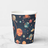 Anpassbare Leerzeichen-Papier-Cups - Fügen Sie Ihr Pappbecher (Links)