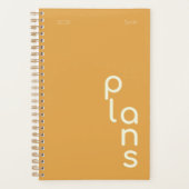 Anpassbare Leuchtpläne 2025 Planer (Vorderseite)