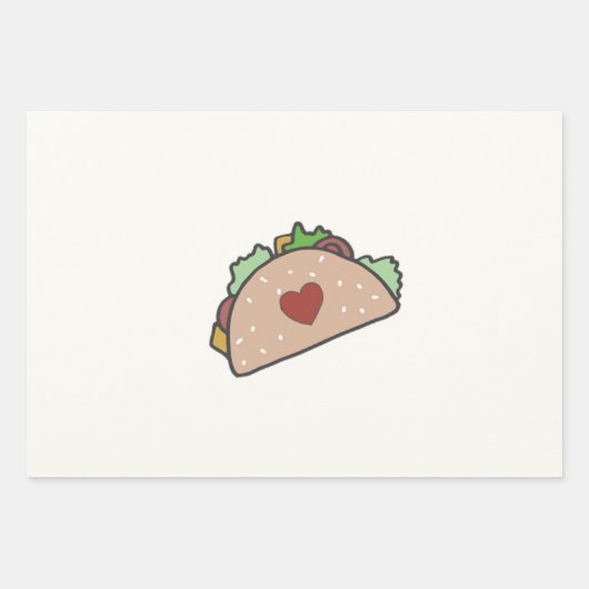 Anpassbare Liebe Geschenkpapier Set (Vorderseite 2)