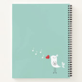 Anpassbare Lieblings-Songs-Journal Notizblock (Rückseite)