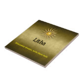 Anpassbare Litha-Keramik-Tile Fliese (Seite)