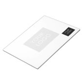 Anpassbare Logofirma Notizblock (angewinkelt)