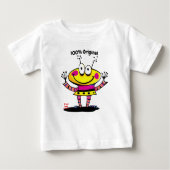 Anpassbare lustige Alien Kids T - Shirt (Vorderseite)