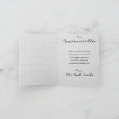 Anpassbare lustige Dackel Dog Yappy Weihnachten Karte (Innenseite)