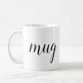 Anpassbare lustige Literatur Kaffeetasse (Links)