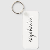 Anpassbare lustige Literatur Schlüsselanhänger (Vorderseite)