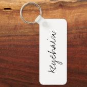 Anpassbare lustige Literatur Schlüsselanhänger (Vorderseite)