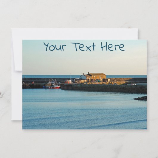 Anpassbare Lyme-Regis-Cobb-Karte (Vorderseite)