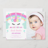 Anpassbare Magische Party-Karte für Kinder Einladung (Vorderseite)