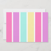 Anpassbare Magische Party-Karte für Kinder Einladung (Rückseite)