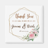 Anpassbare Magnet-Gastgeschenk Hochzeit für Gäste Magnet (Vorne)