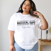 Anpassbare Mama der Marching-Band T-Shirt