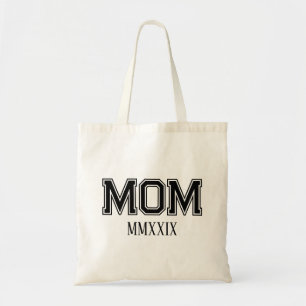 Anpassbare 'Mama' römische Ziffern Geschenk Tragetasche