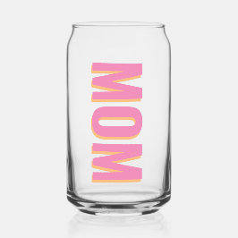 Anpassbare Mama von Schattentext Dosenglas