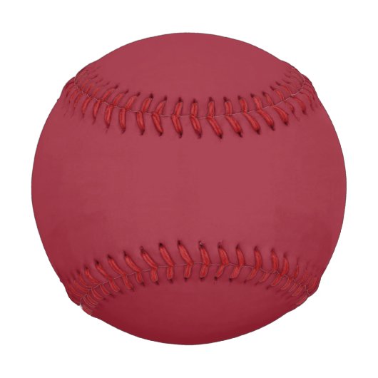 Anpassbare Maroon Couple Mr. und Mrs. Wedding Baseball (Rückseite)