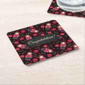 Anpassbare Matreshka Rechteckiger Pappuntersetzer (angewinkelt)