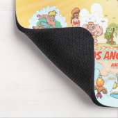 Anpassbare Maus-Pad für kalifornische Cartoon Mousepad (Ecke)