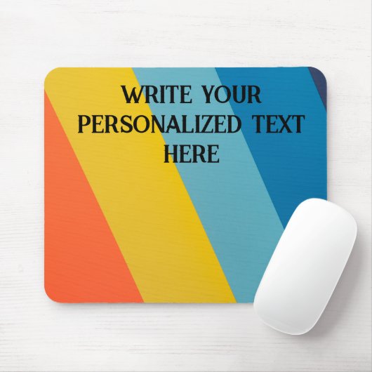 Anpassbare mehrfarbige Mauspad (Mit Mouse)