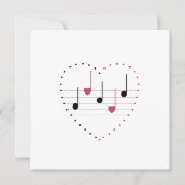 Anpassbare Melodie der Liebe (Fusion Card) Karte (Vorderseite)