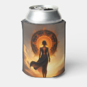 Anpassbare Memento Drink Coozie Solar Eclipse Dosenkühler (Kanne Rückseite)